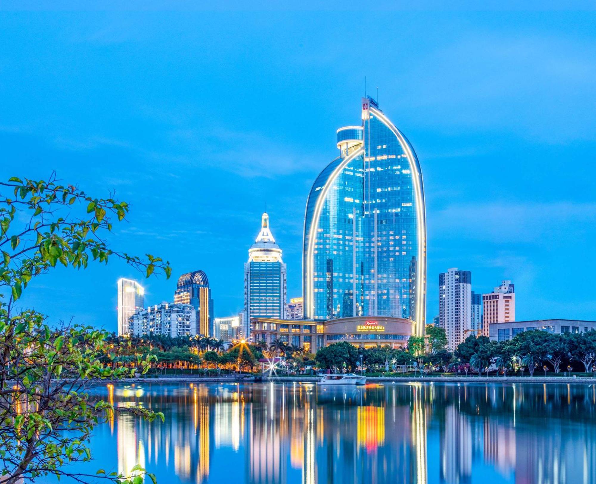 ケンピンスキ ホテル シアメン 廈門市 エクステリア 写真